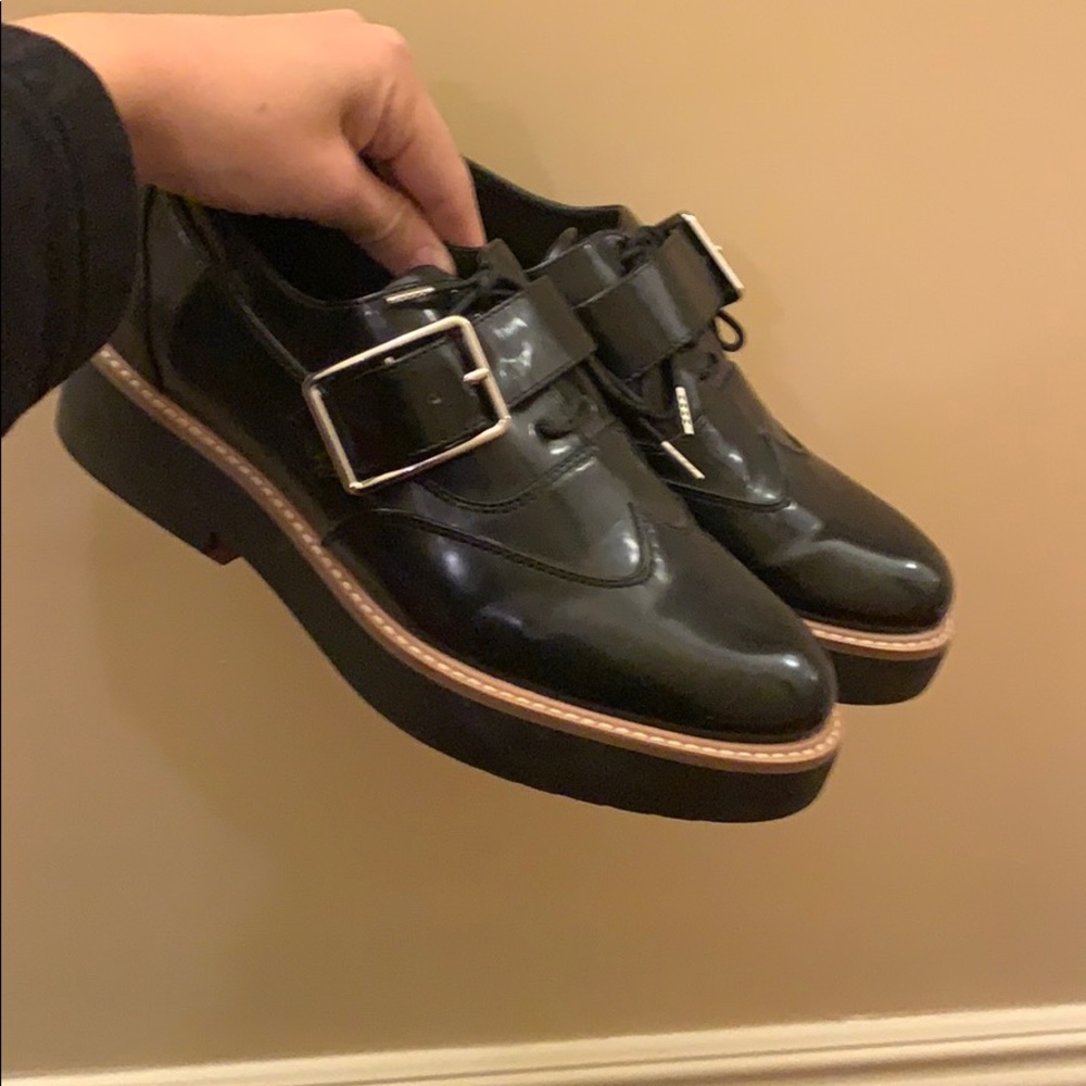Black oxfords